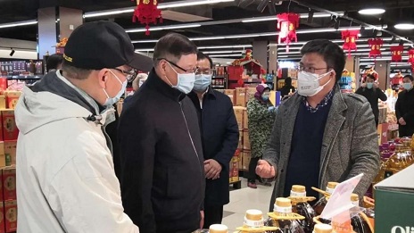 &ldquo;干得非：：：！&rdquo;湖北省委书记应勇点赞老子有钱lzyq88官网之家旗下武汉中商保供稳价工作