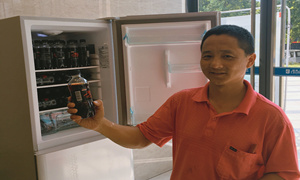 致敬城市超人，，星南方店免费冷饮补给站上线